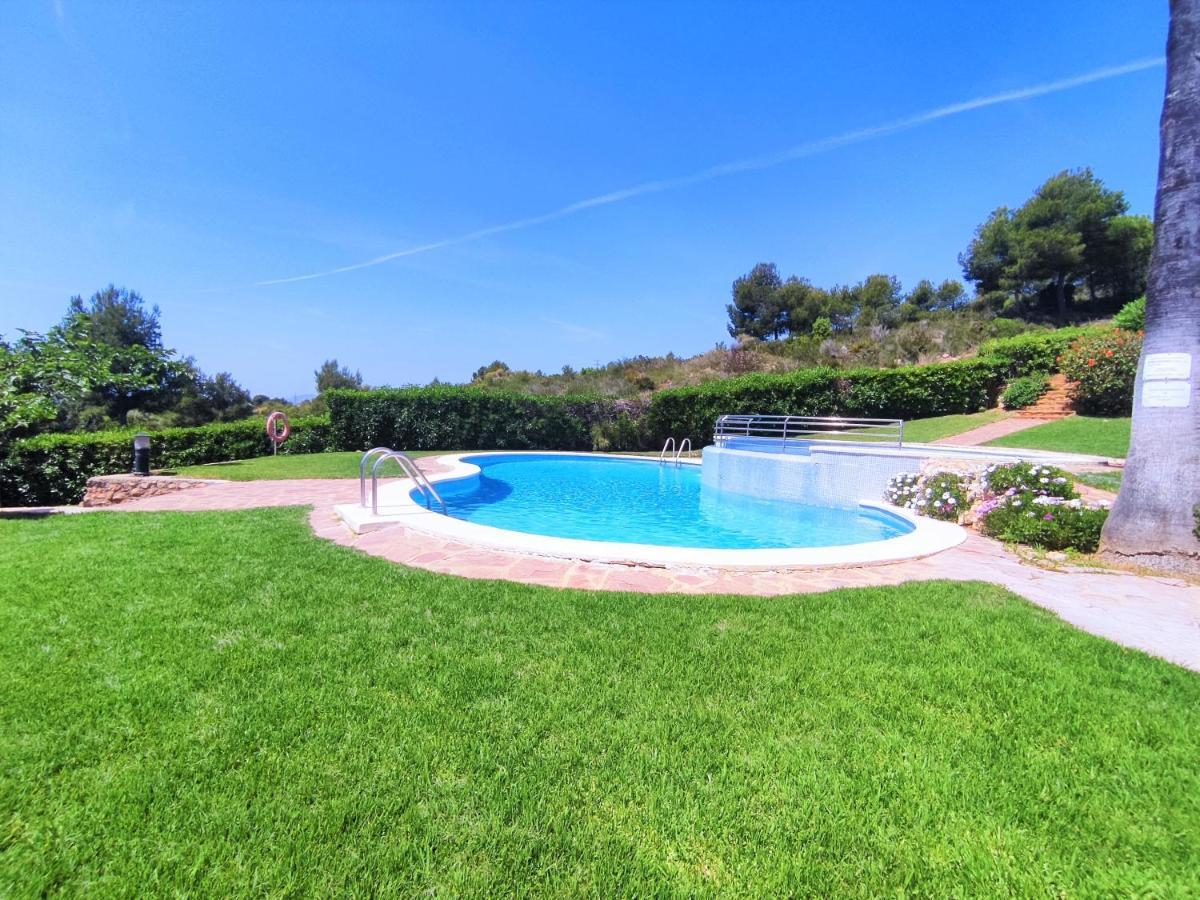 Terraza Con Vistas Espectaculares - Haciendas Albert Villas Alcossebre Exterior foto